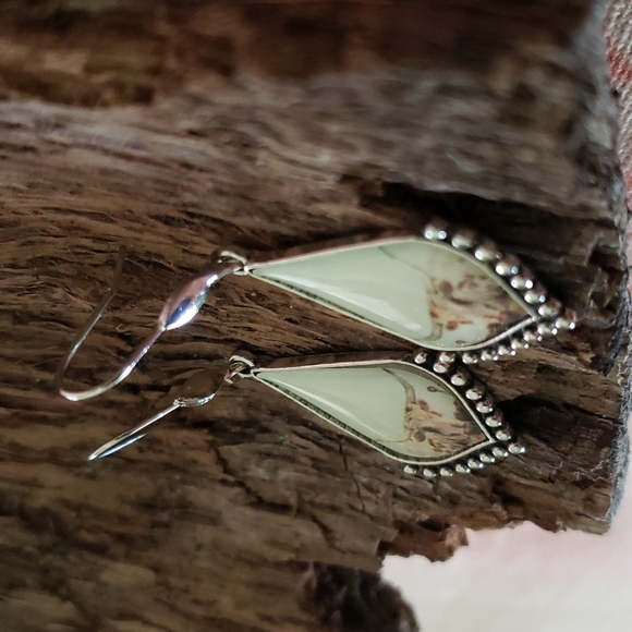 Longhorn Earrings Windmill Western Country Cowgirl Cowboy Cow Vaquera Cattle - Picture 5 of 9